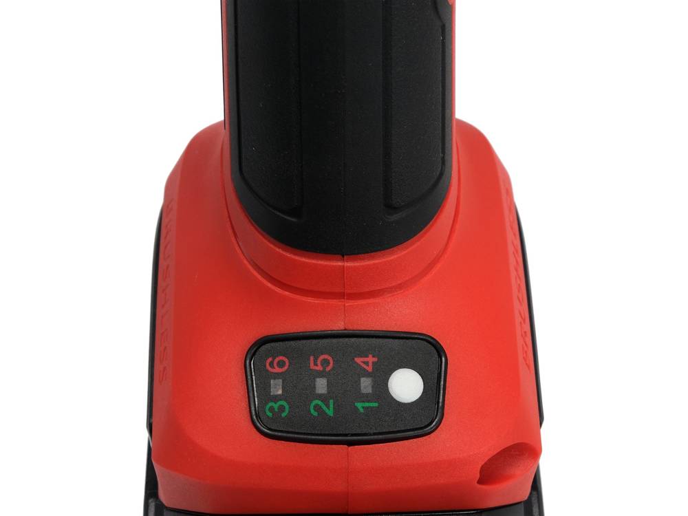 Akumuliatorinis kampinis šlifuoklis 4Ahx2 | soft start | 18V | 125 mm (YT-828295)