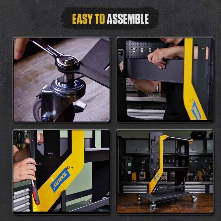 Įrankių vežimėlis ant ratukų | diagnostinis stalas | mobilus (TDC300)