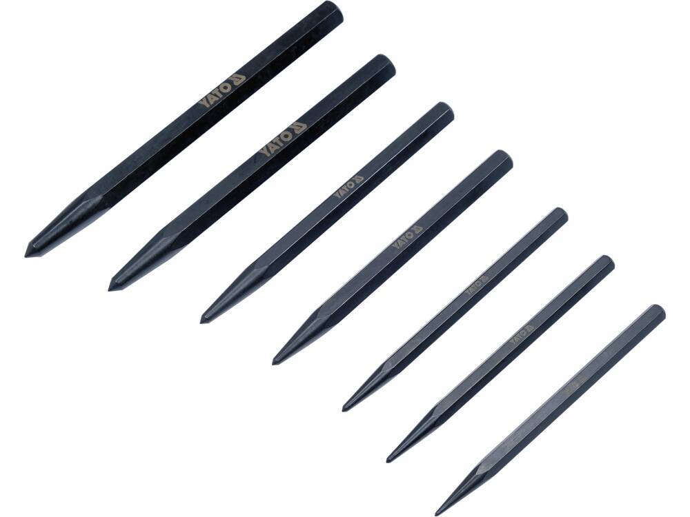 Centro / smailių išmušėjų rinkinys | 7 vnt. (YT-47170)