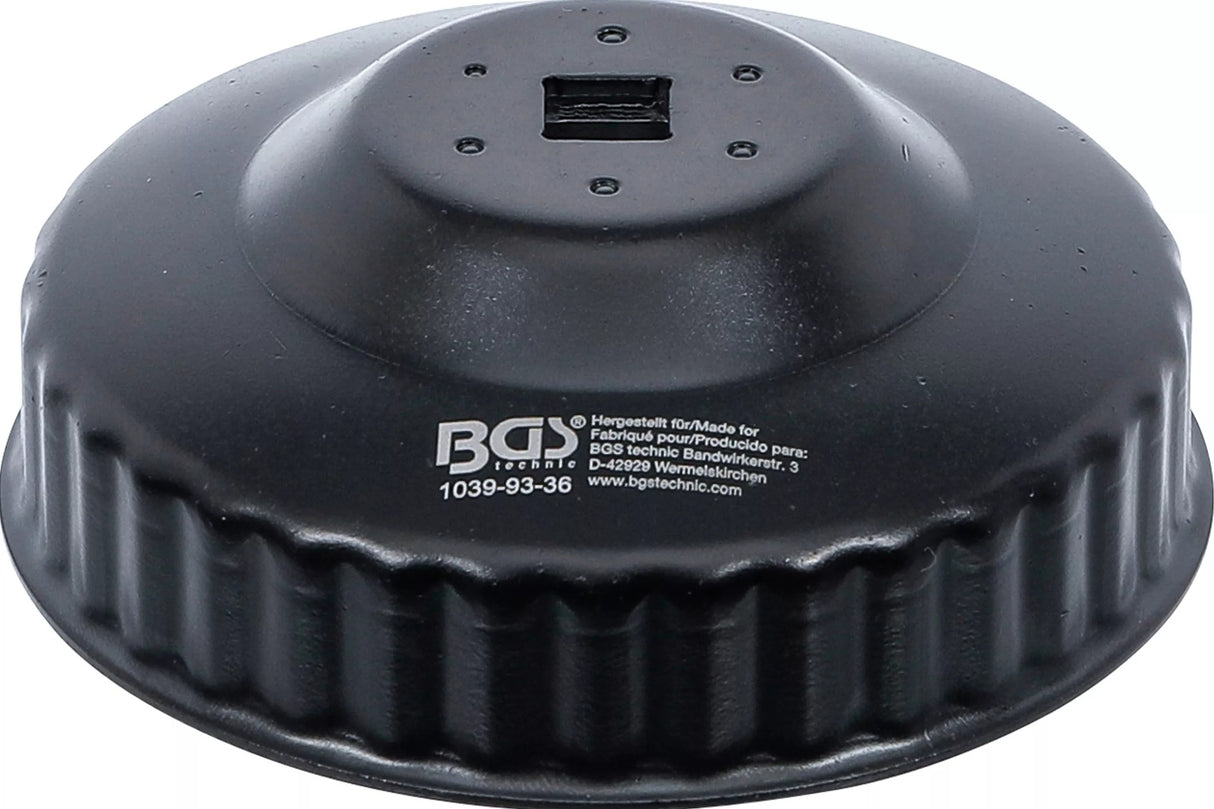 Lėkštelė tepalo filtrui | 36-kampų | Ø 93 mm | Ford Motorkraft (1039-93-36)