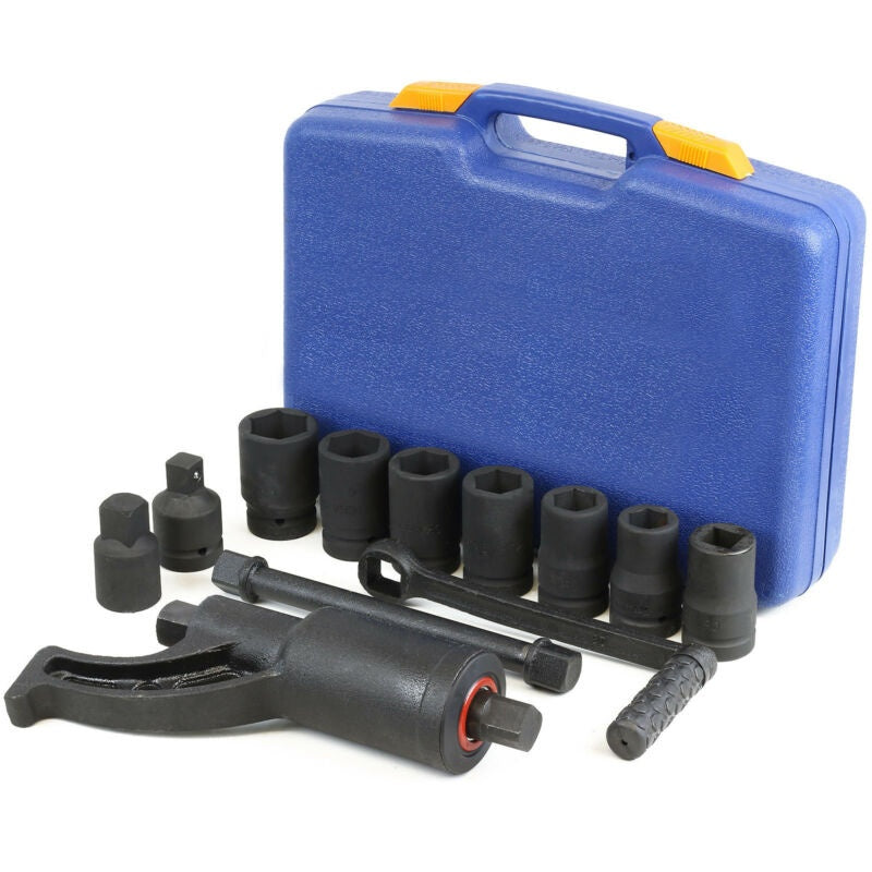 Padidintos jėgos raktas ratams su rinkiniu | 1 : 64 | 3/4" / 1" (SK1231)