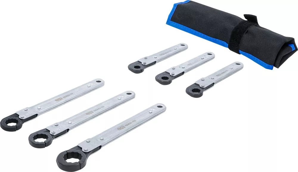 Užmetamų atidaromų terkšlinių raktų rinkinys | 6 vnt. (8665)