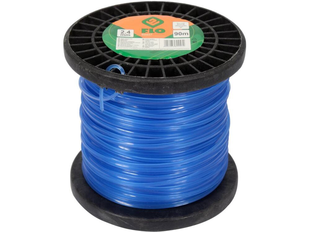 Valas žolei trimeriams | penkiakampis / Star | 2.4 mm x 90 m (89457)