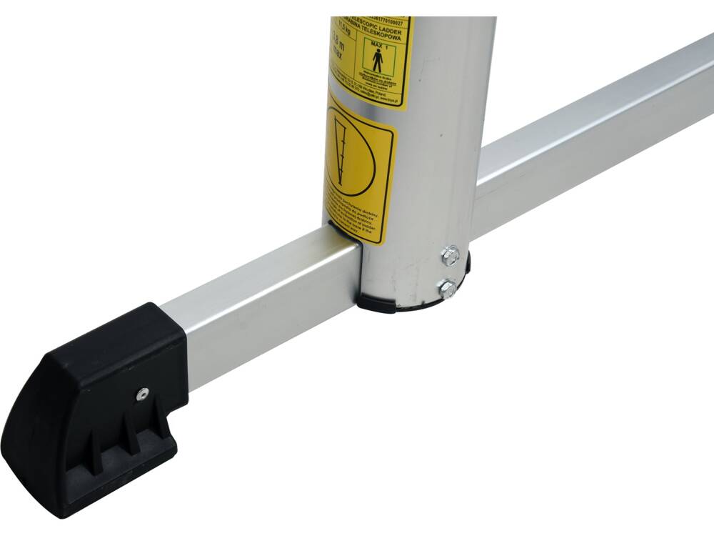 Kopėčios aliuminės teleskopinės | 13 laiptelių | 3.8 m (17701)