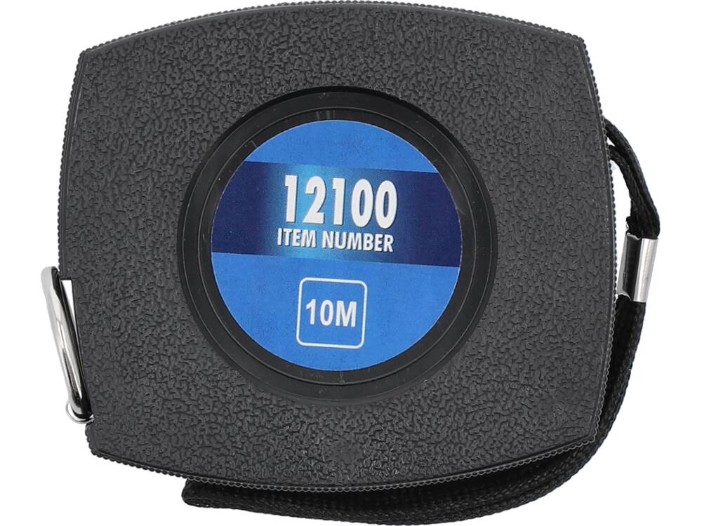 Ruletė plieninė | 10 m x 10 mm (12100)