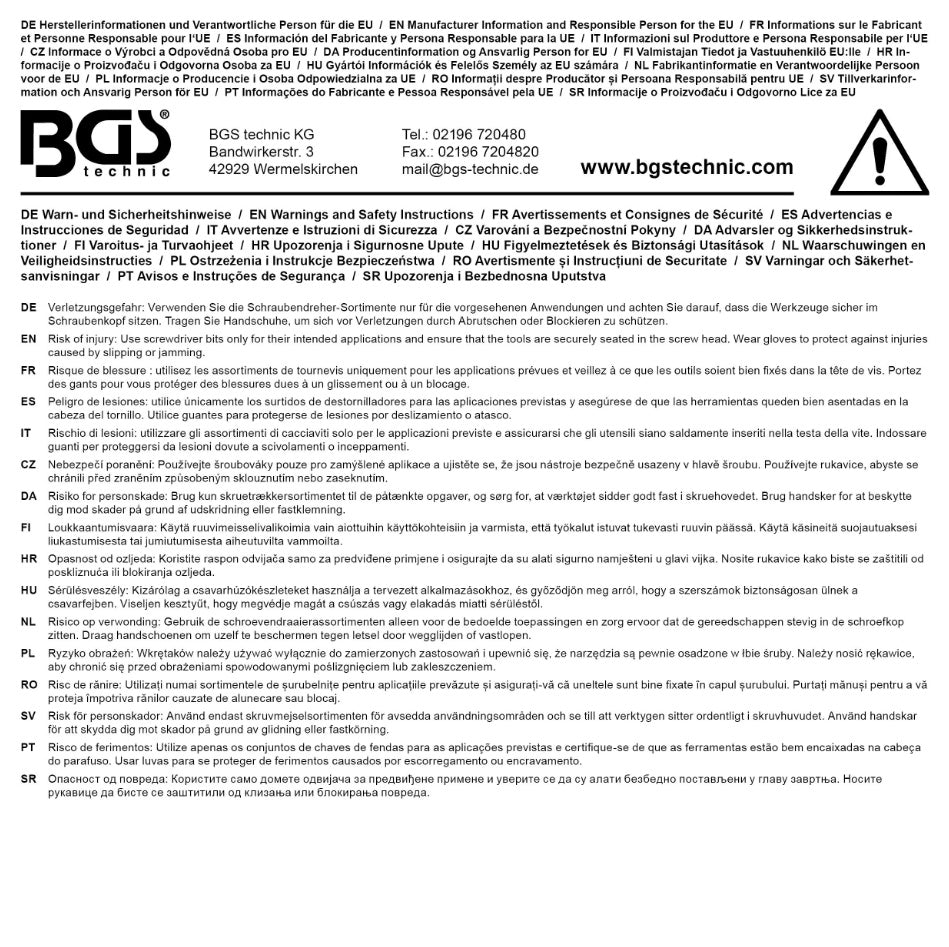 Atsuktuvų rinkinys | Spline (XZN) | M4 - M10 | 5 vnt. (7924)