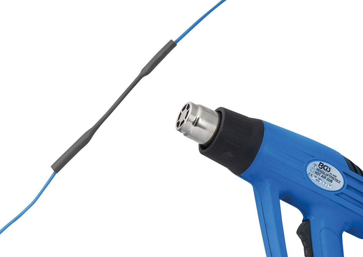 Termoizoliacinė žarnelė (kembrikas) juoda | dėžutė | Ø 8 mm | 5 m (6852)