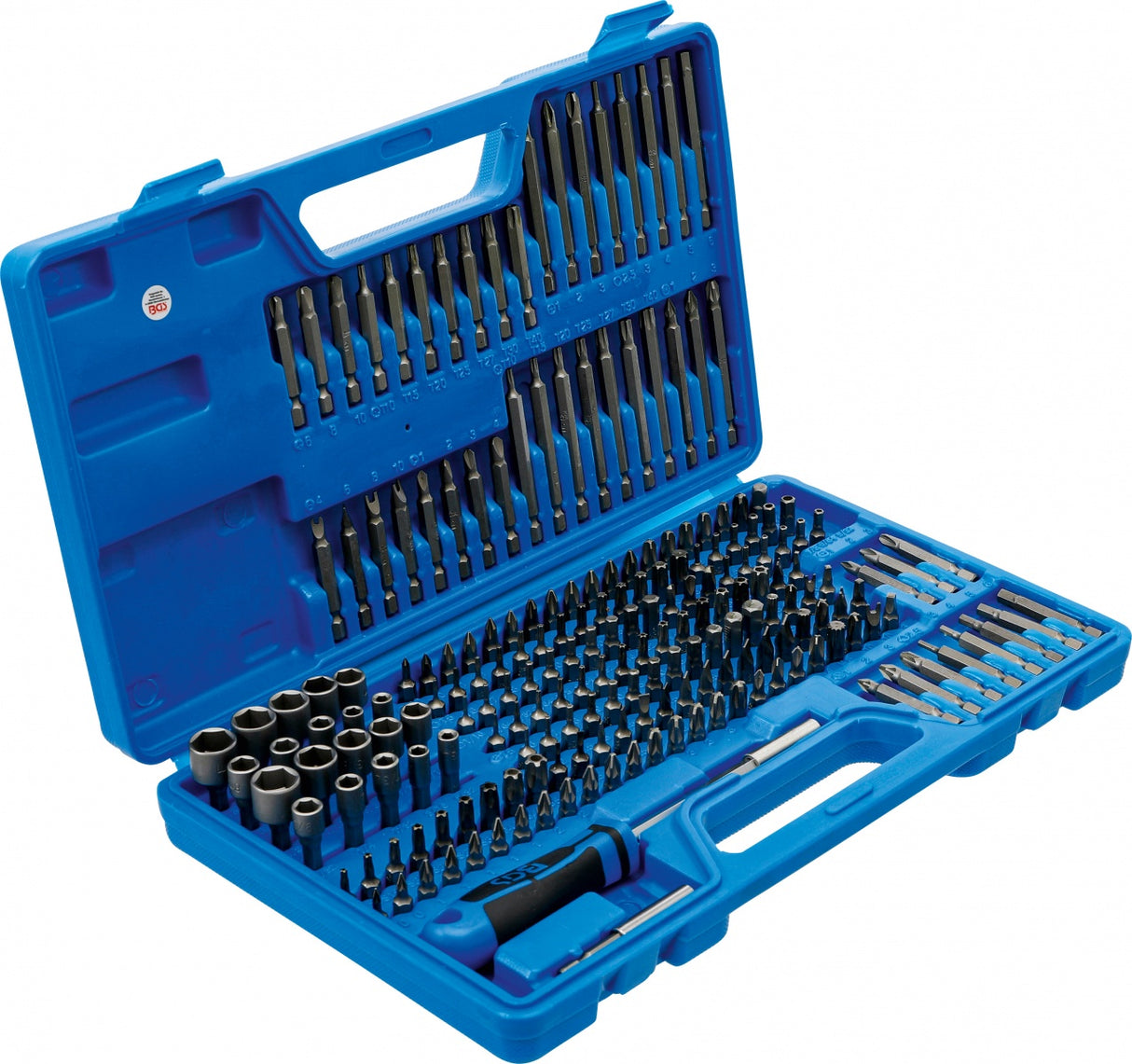 Universalių / Security antgalių rinkinys | 6,3 mm (1/4") | 208 vnt. (20103)