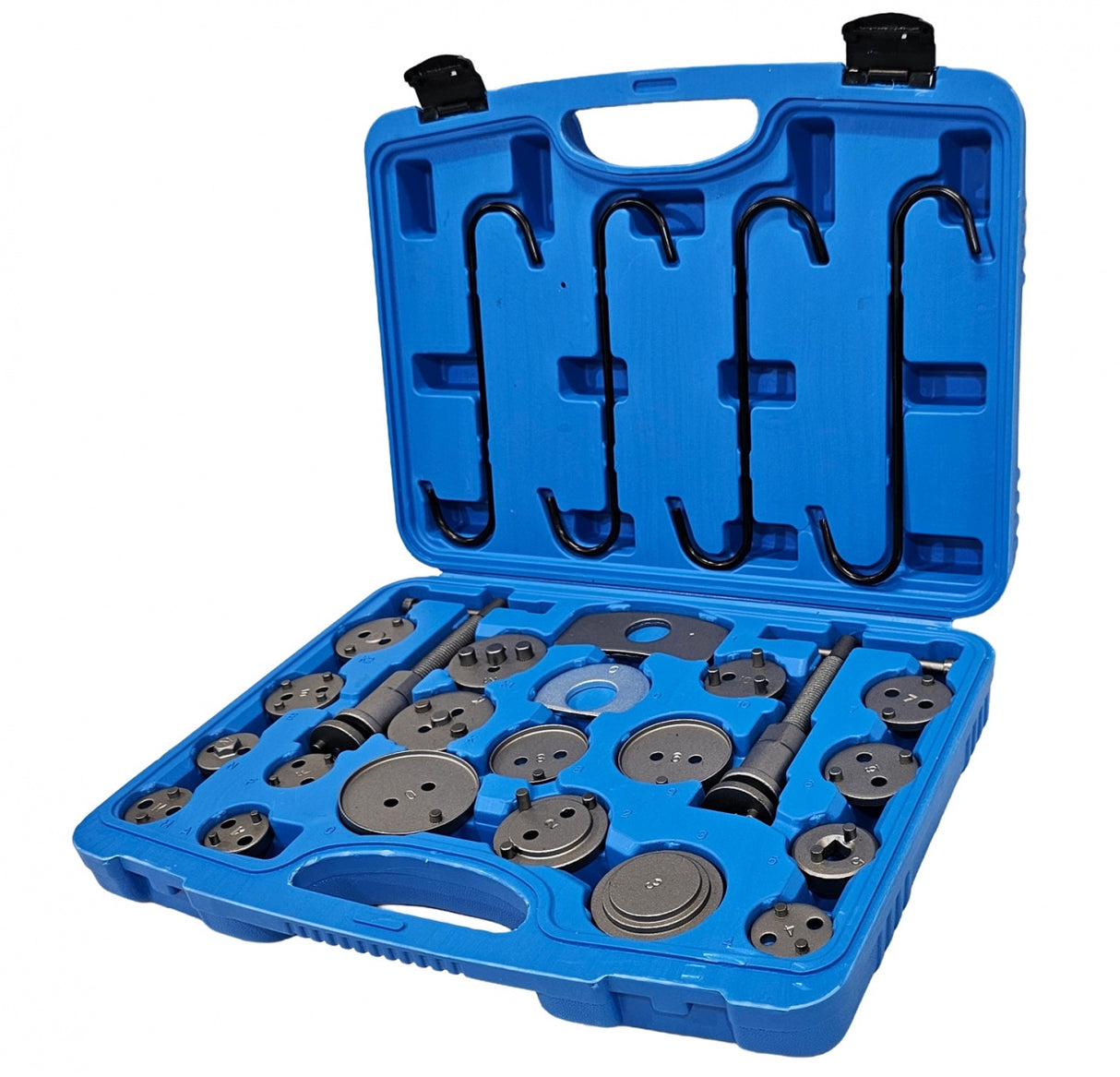 Stabdžių suportų sustumėjų rinkinys | atnaujinti adapteriai | NEW | 26 vnt. (LS-46)