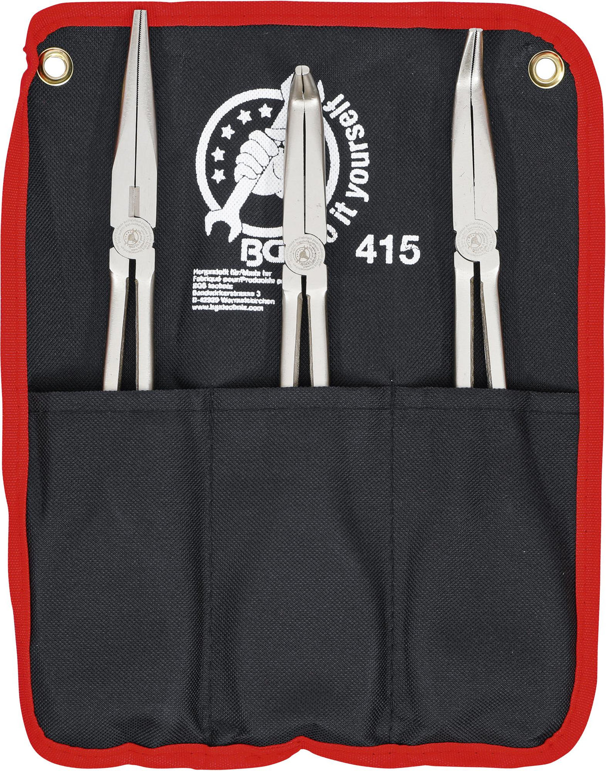 Ilgų replių rinkinys | 0 ° / 35 ° / 70 ° | 250 mm | 3 vnt. (415)