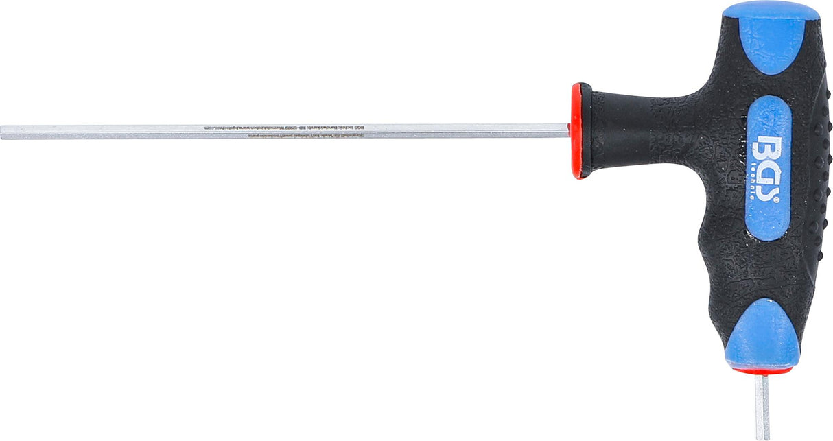 Atsuktuvas su T-rankenėle ir šonine geležte | hex šešiakampis 2.5 mm (4010-2)