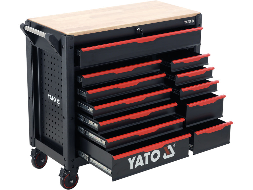Įrankių vežimėlis | 12 stalčių (YT-09005)