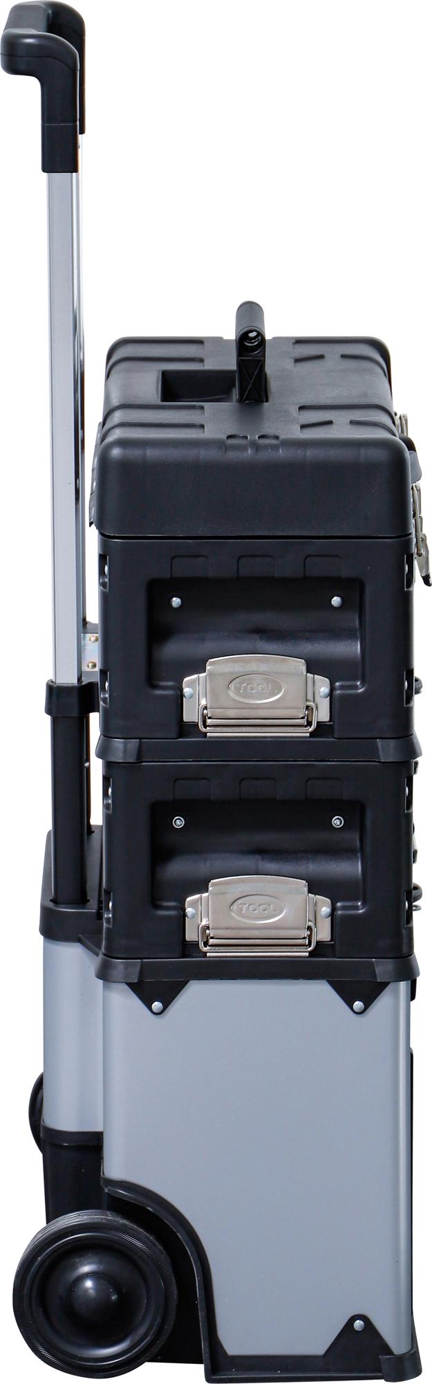 Dėžė įrankiams ant ratukų | su įrankiais | 111 vnt. (15506)