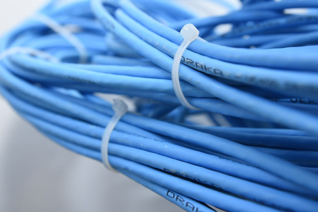 Suveržimo dirželiai 360x4,8 100vnt. balti (73886)