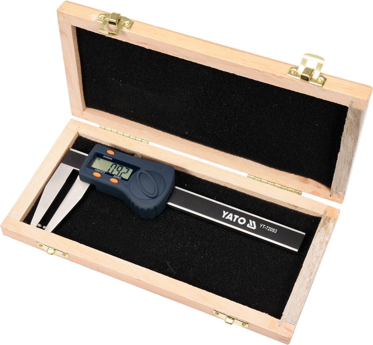 Slankmatis stabdžių diskams | skaitmeninis | 0-70 mm (YT-72093)