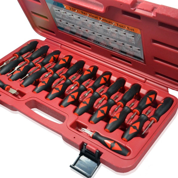 Laidų įrankių rinkinys | aušinimo jutikliams / laidynams / gnybtų blokams | 23 vnt. (TTS23)