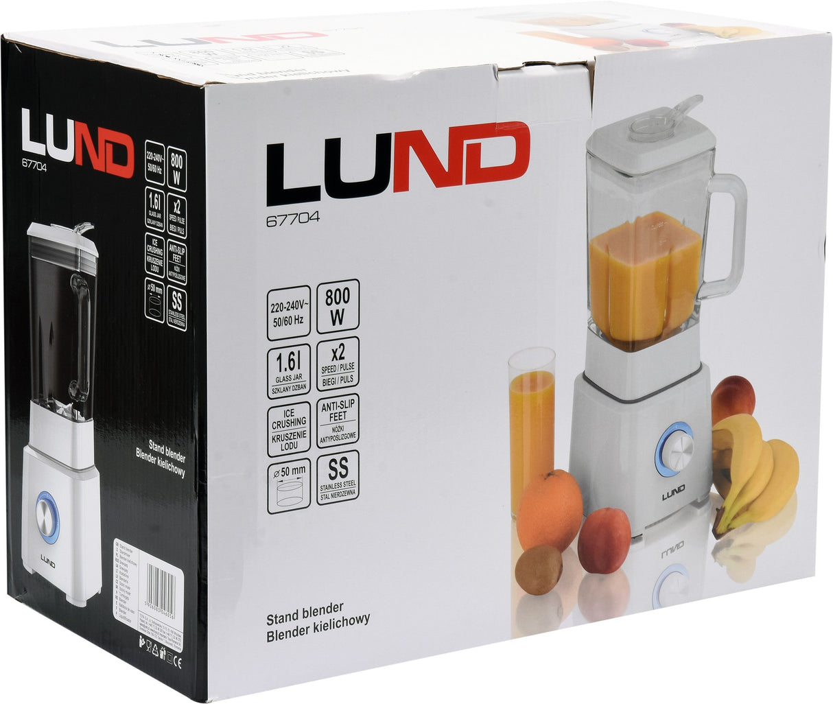 Smulkintuvas / blenderis | 800W 1,6L (67704)