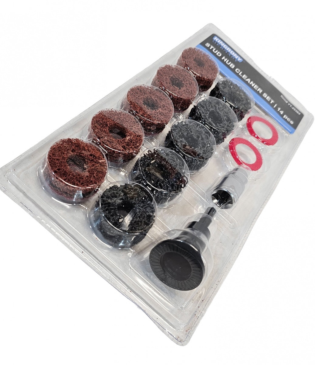 Ratų stebulės šlifavimo rinkinys | varžtams ir veržlėms | 14 vnt. (SK7074)