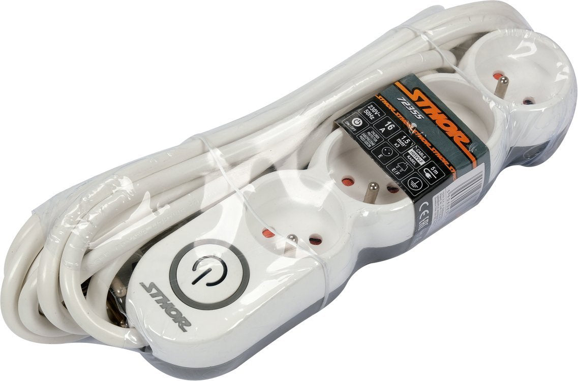 Elektrinis ilgintuvas | 4 lizdai | 1,5 mm2 | 5 m (72355)