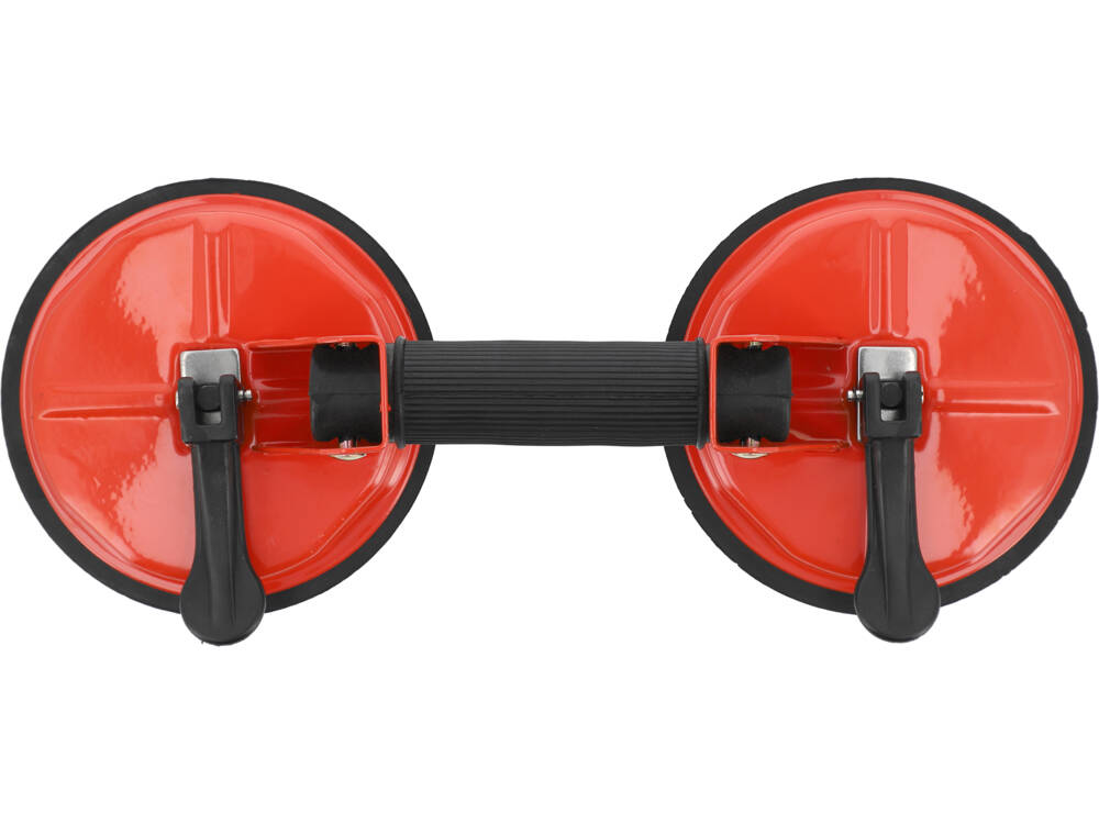 Stiklo kėliklis dvigubas | prisiurbtukas | 2 x Ø 150 mm (YT-37238)