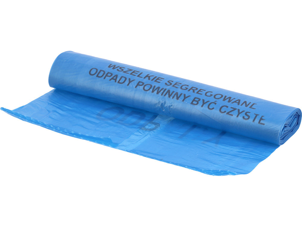 WASTE BAGS FOR PAPER 60L 15PCS 30ꙠM (10001)