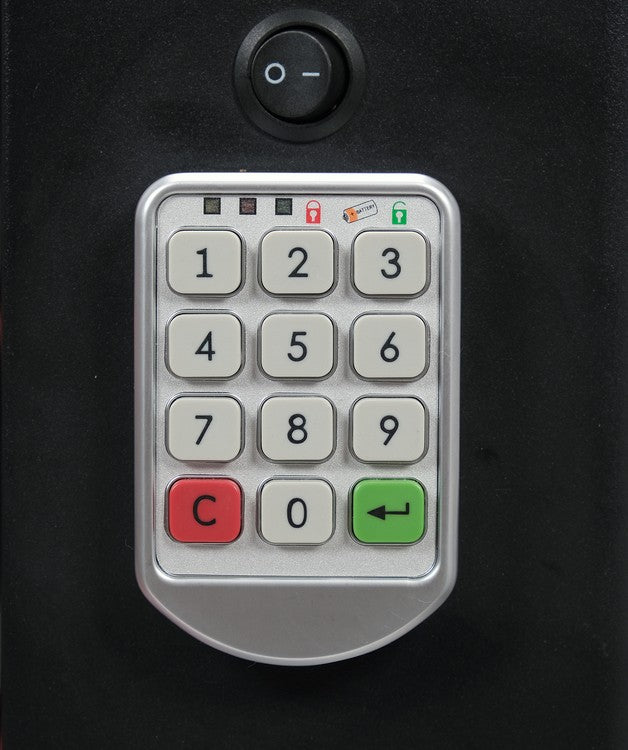 Įrankių spintelė ant ratukų | 7 stalčiai | 1 šoninės durys | kodinis užraktas | Led apšvietimas (YT-09004)