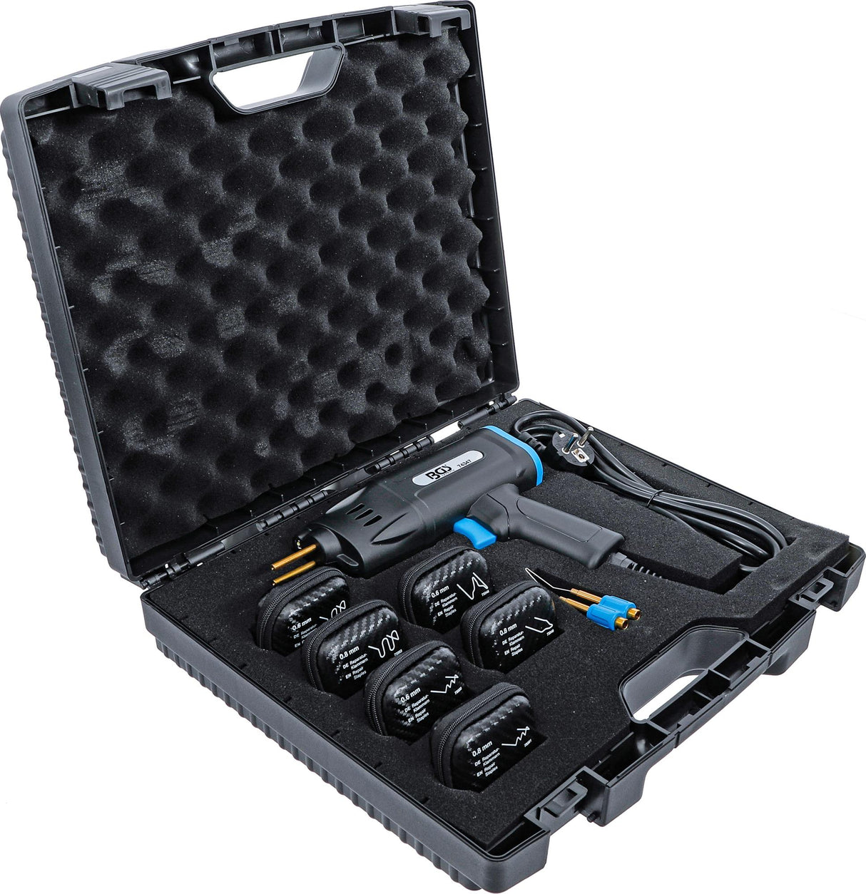 Karšto segiklio rinkinys plastikui taisyti (74347)