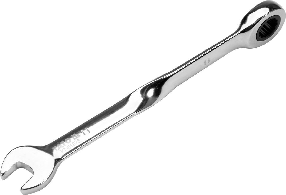 Raktas kombinuotas terkšlinis | perlenktas X | 11 mm (YT-01873)
