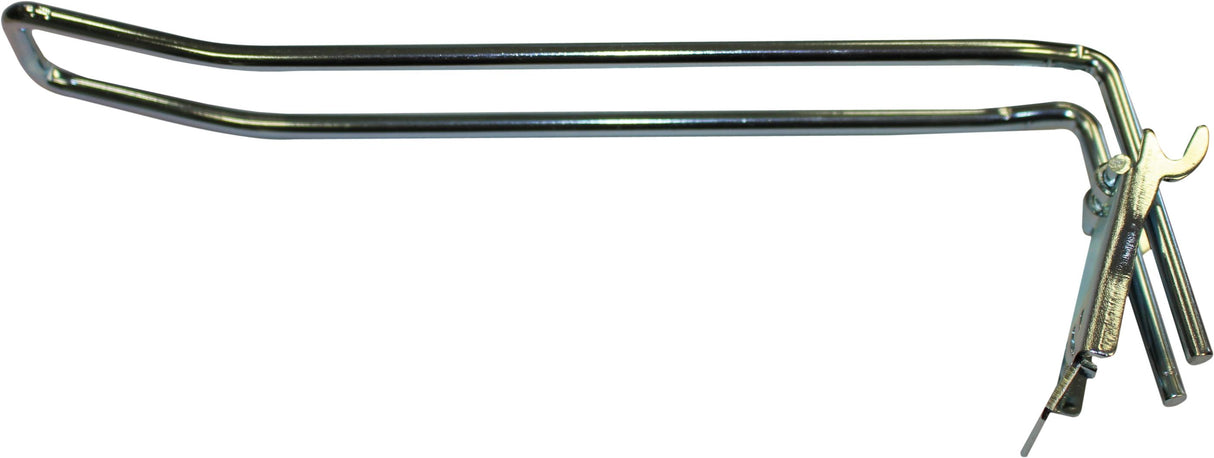 Dvigubas kablys prekybiniam stendui | 200 x 4,8 mm (89901)