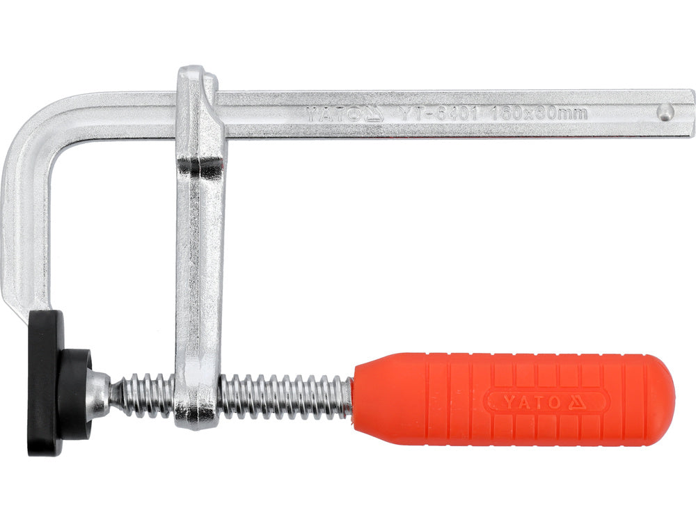 Spaustuvai F-tipo | kaltinis plienas | 160x80 mm (YT-6401)