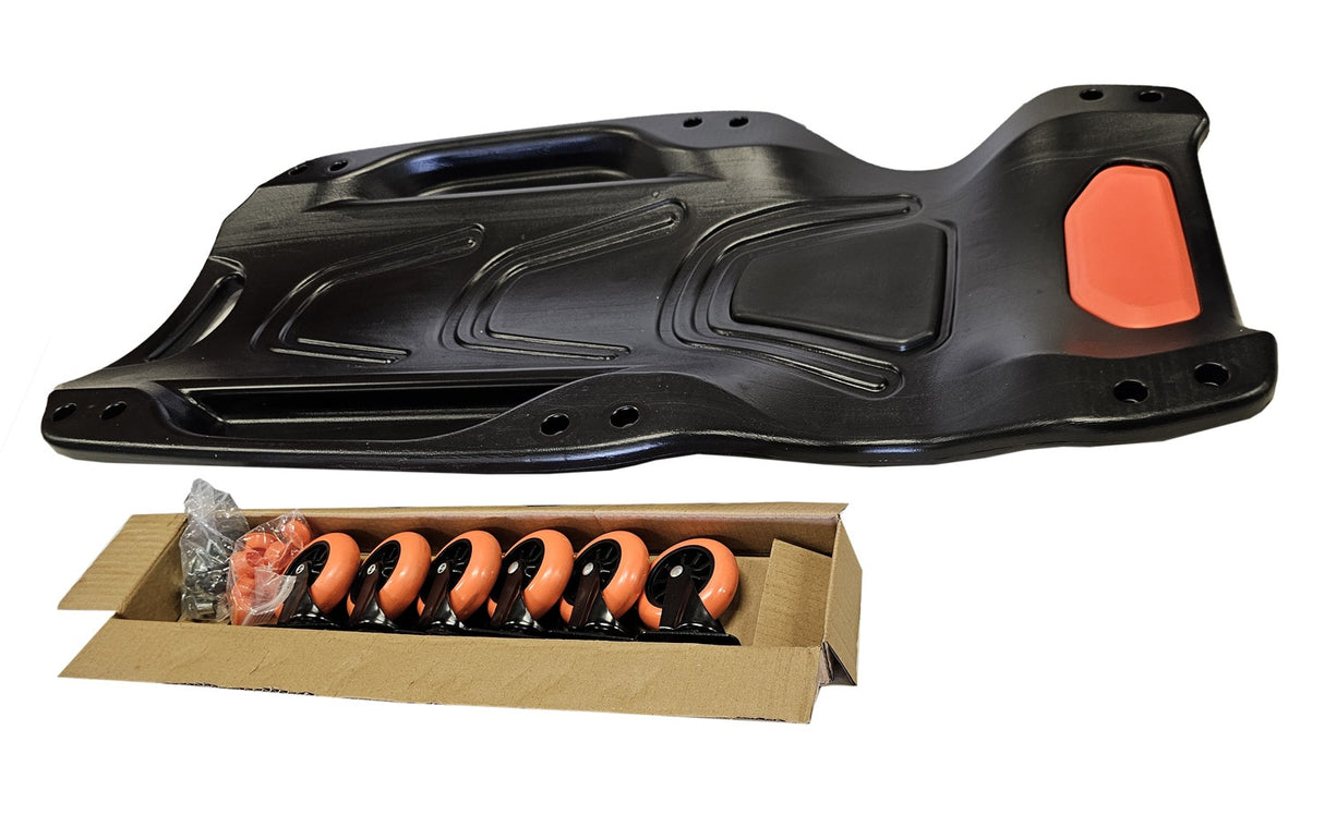 Gultas ant ratukų | profi | 42"| HDPE 100% | su įrankių dėklu (PC42T)