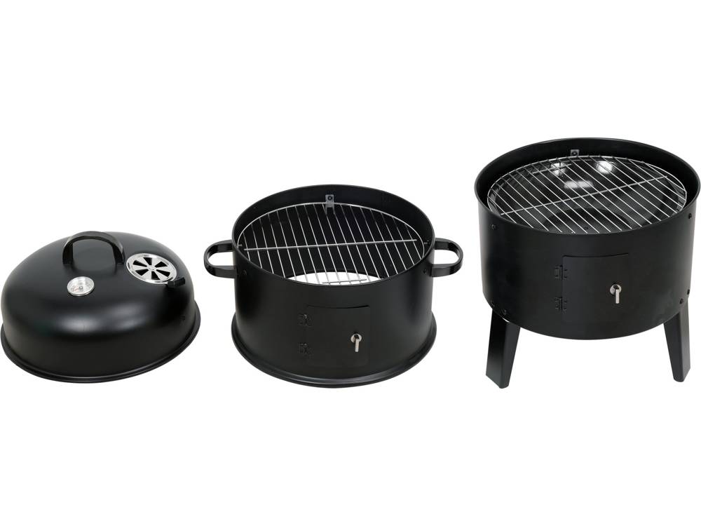 Rūkykla apvali / grilis | 2 pakopos | 51 X 42 X 80 cm (99920)