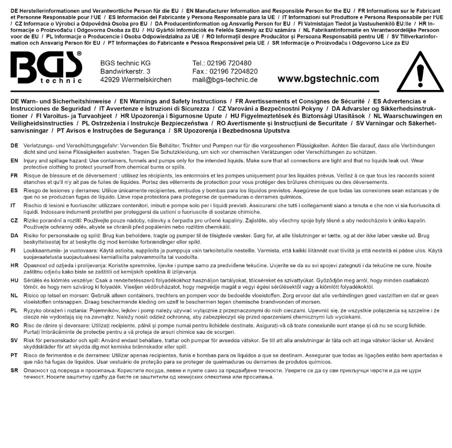 Svirtinis siurblys skysčių perdavimui | Urea (AUS32) (8332)