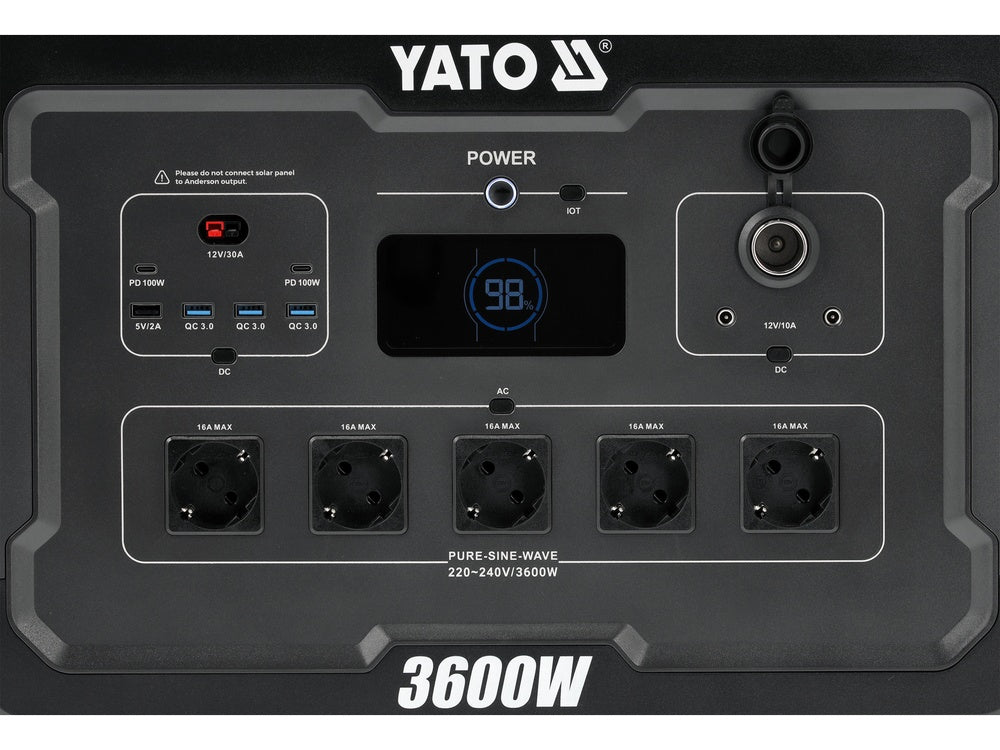 Nešiojama maitinimo stotis | 3600W | 3072WH (YT-83096)