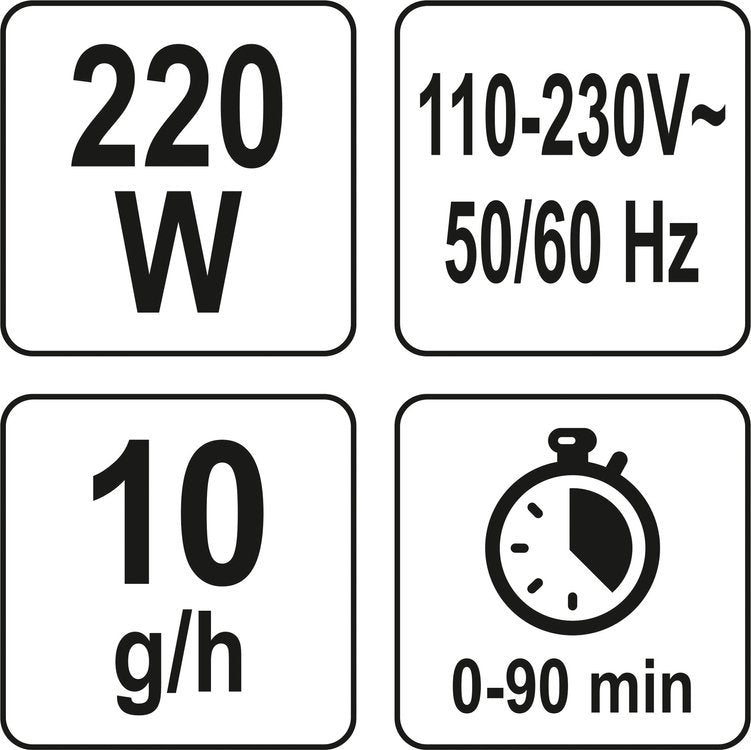 Ozono generatorius | 10g/h (YT-73350)