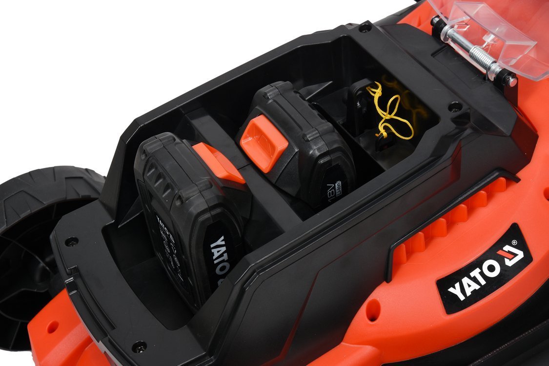 Akumuliatorinė stumdoma žoliapjovė | 36V=2 X 18V (2 x 2,0AH) (YT-85220)