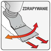 Priedas daugiafunkciniam įrankiui | 52 mm / HCS (YT-34688)