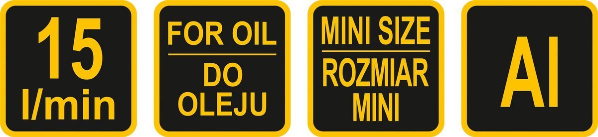 Rankinė rotorinė pompa naftos produktams | aliuminė (78003)