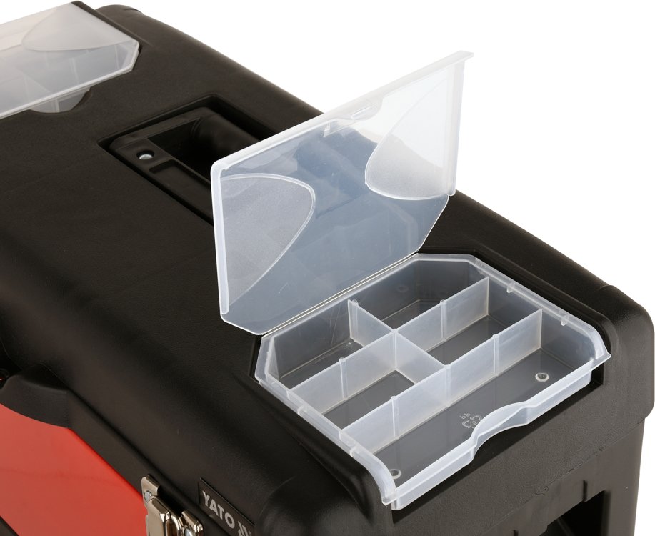 Dėžė įrankiams ant ratukų | metalinė | su įrankiais | 79 vnt. (YT-09104)