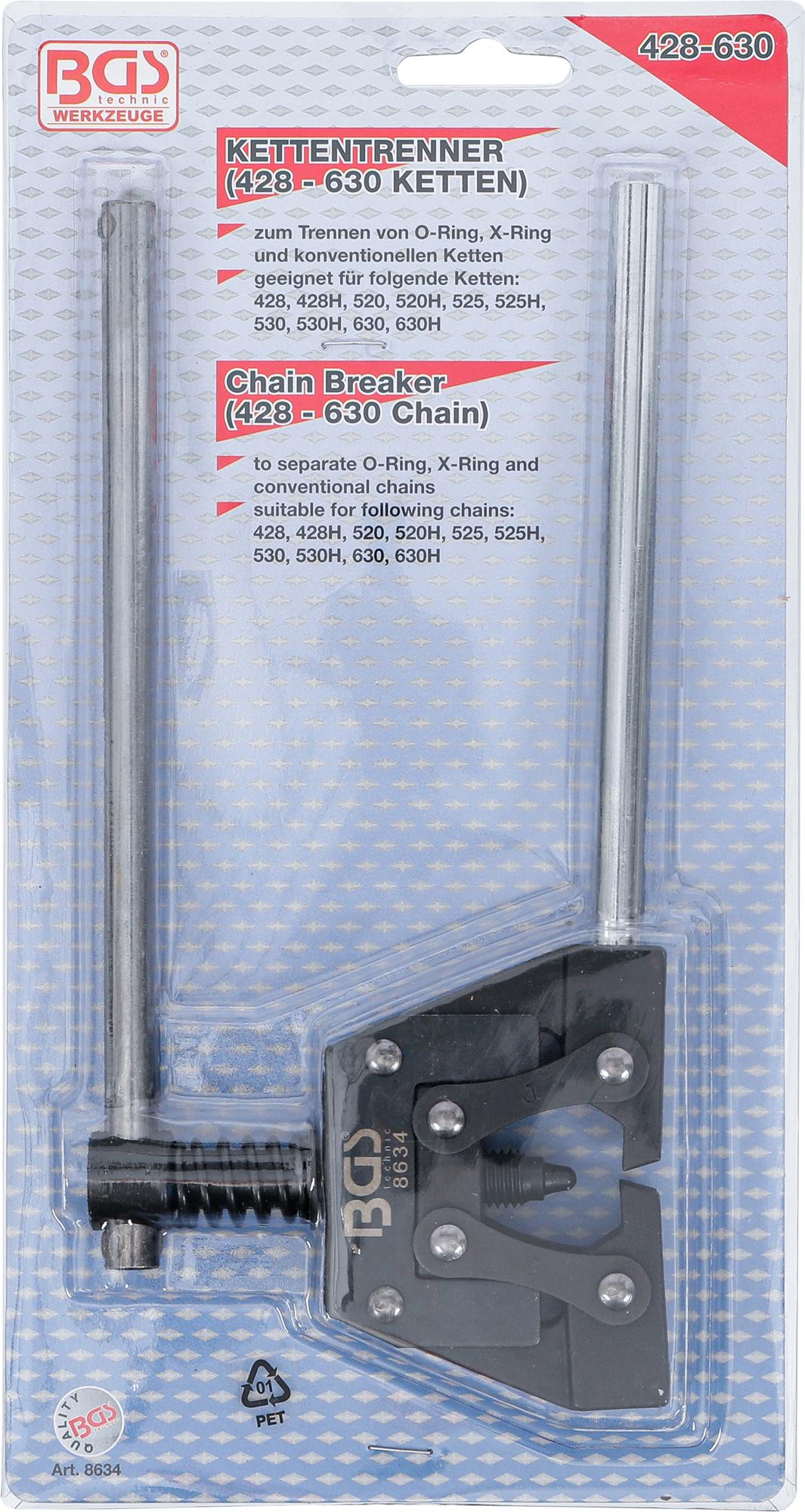 Grandinės atskyrimo įrankis | grandinėms 428 - 630 (8634)