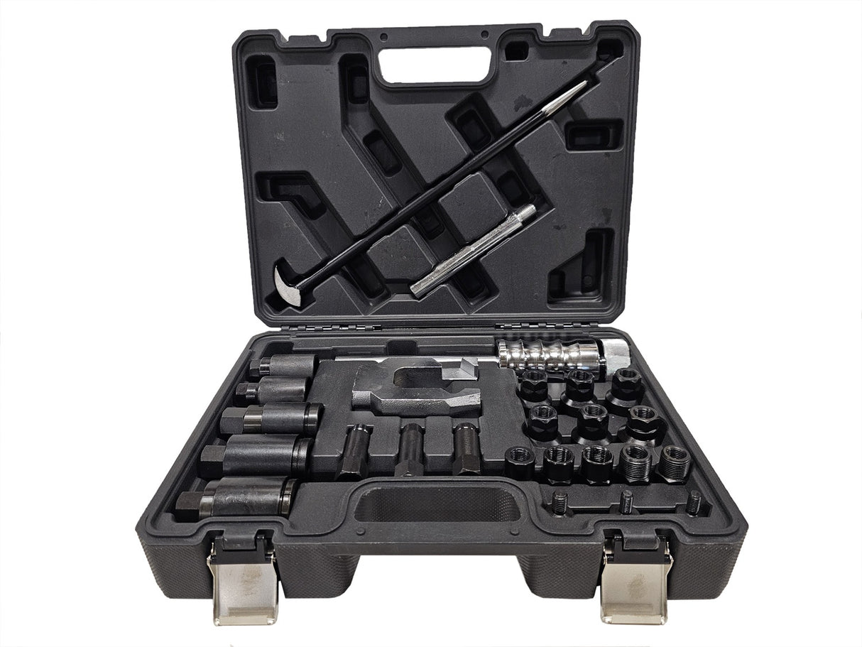 Purkštukų išėmėjų / iškalėjų rinkinys | su atbuliniu plaktuku | 25 vnt. (AE25H)