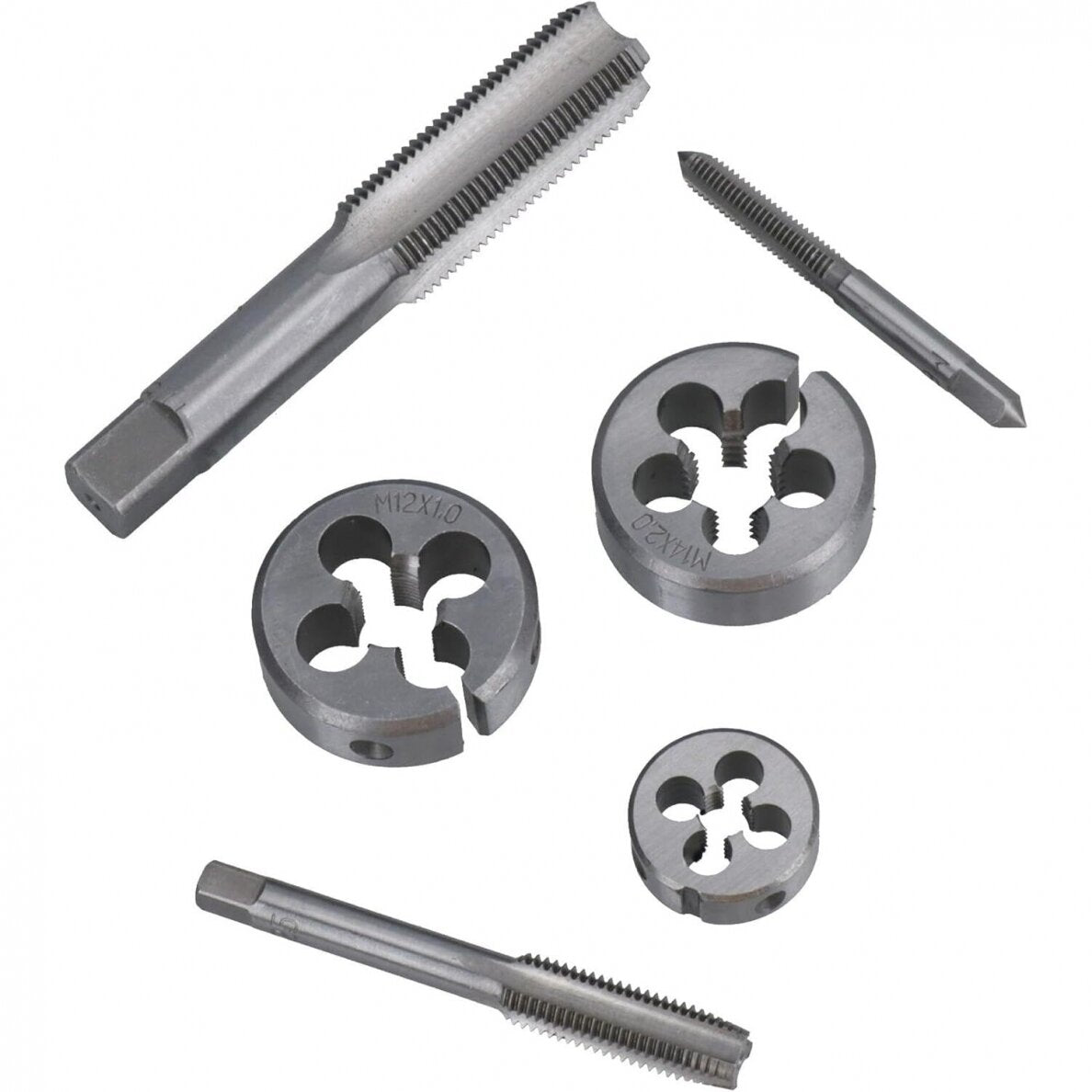 Sriegiklių ir sriegpjovių komplektas | M2 - M18 | 110 vnt. (1900WW)