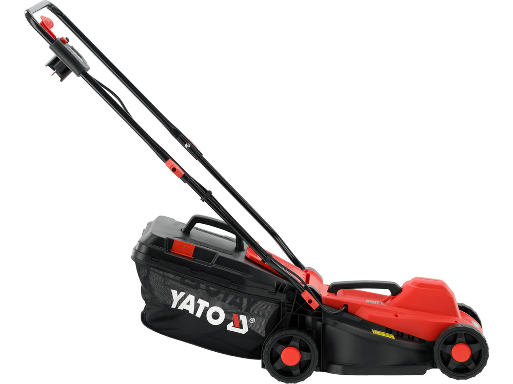 Electric lawn mower | 1300W | 330 mm | 30 L grass collector (YT-851990)