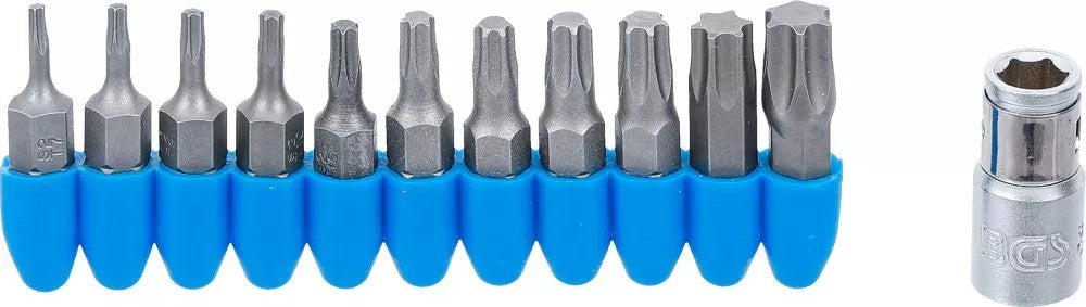 Набор бит | 6.3 mm (1/4") | T-star (Torx) | 11 шт.