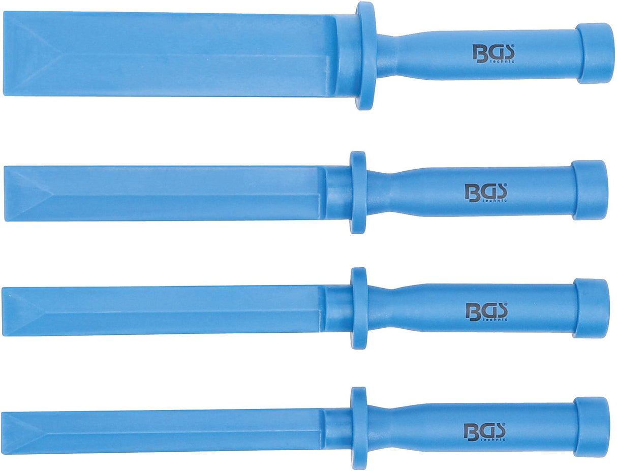 Plastikinių gramdiklių komplektas | 19 - 22 - 25 - 38 mm plotis | 4 vnt. (366)