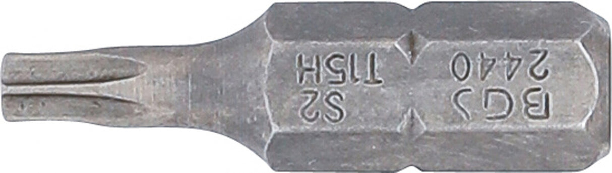 Бита | 6,3 mm (1/4") | T-star с отверстием (Torx) T15