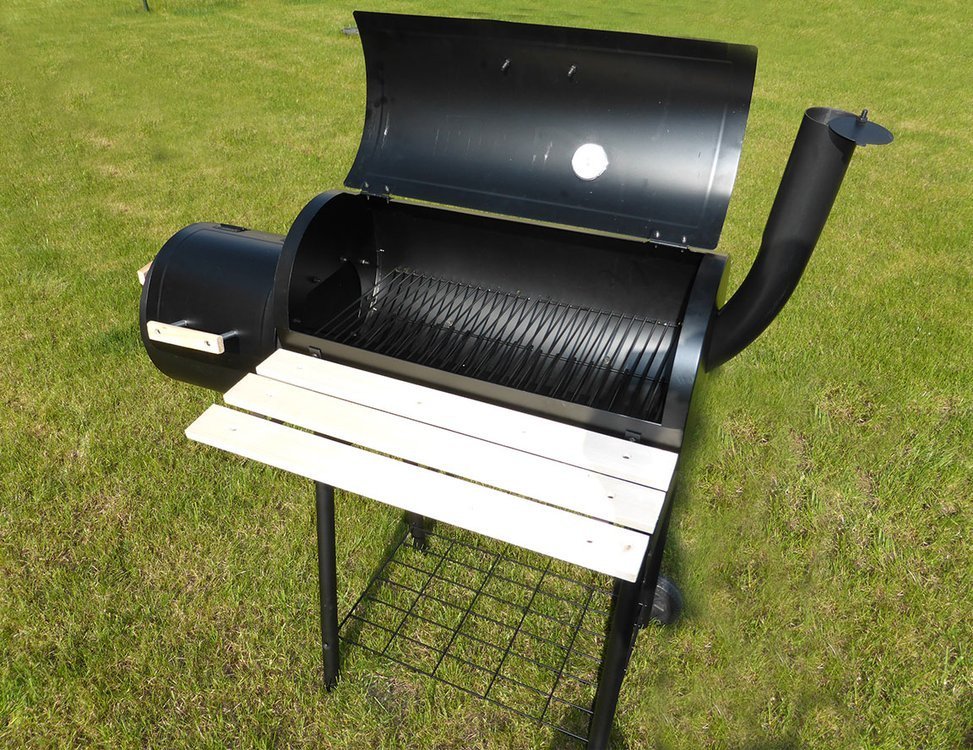 Lauko kepsninė / grilis | su dangčiu ir grotelėmis | 60 cm (99513)