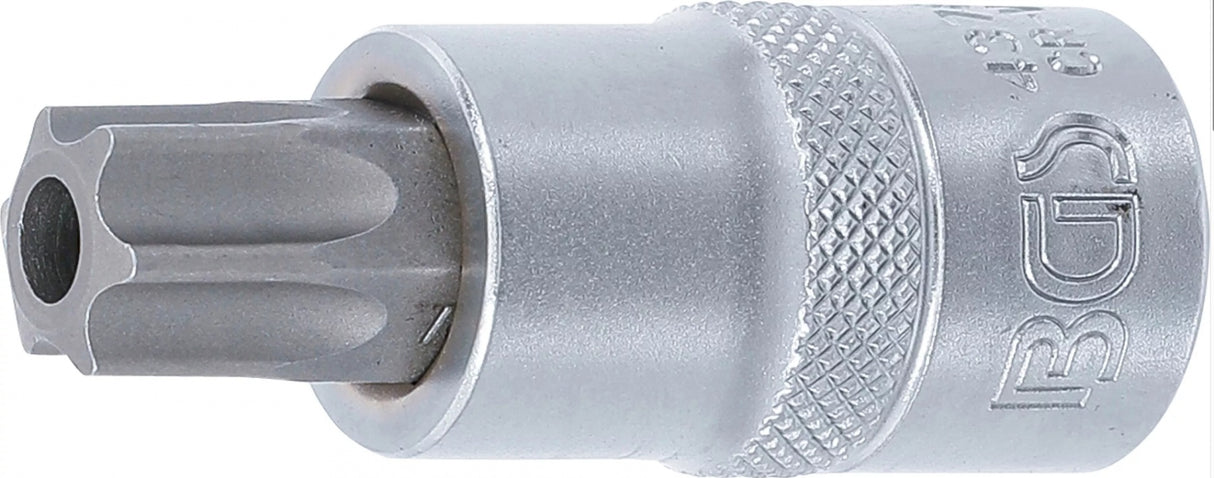 Antgalis įpresuotas į galvutę | 12,5 mm (1/2") | T-Star su skyle (Torx) T60 (4376)