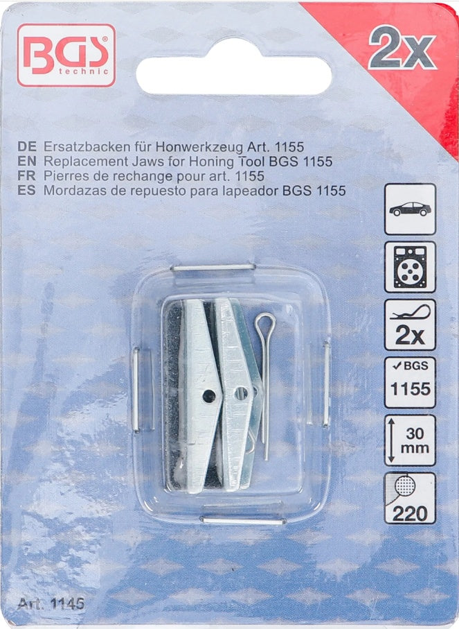 Šveitimo antgaliai 1155 honui | ilgis 30 mm | K 220 | 2 vnt. (1145)