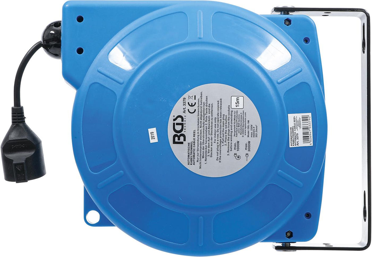 Prailginimo kabelis su automatine rite | 15 m (3379)